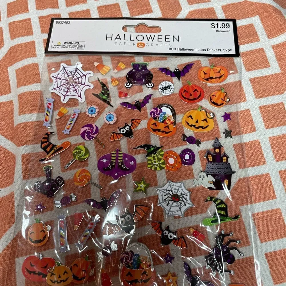 15+ NEW! “Trick or Treat You’re So Sweet” Halloween Cards & Over 100 Sticker